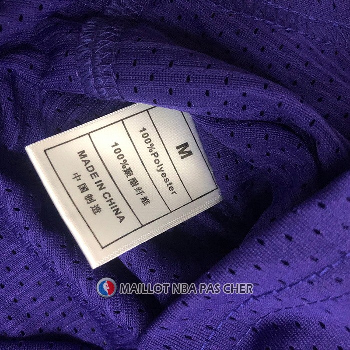 Maillot Manche Courte Los Angeles Lakers Magic Johnson NO 32 Volet